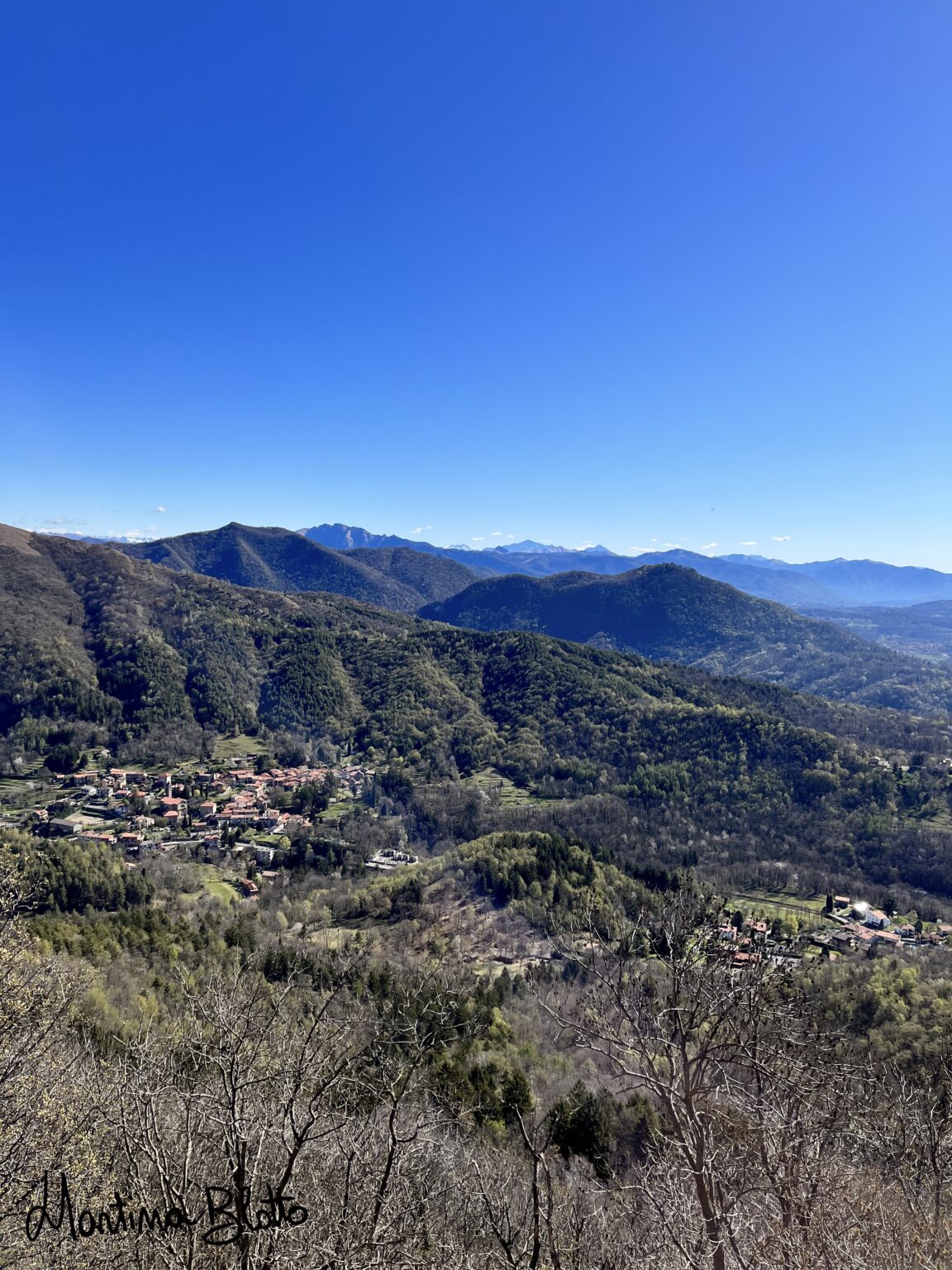 Vista sul nord-est del varesotto
