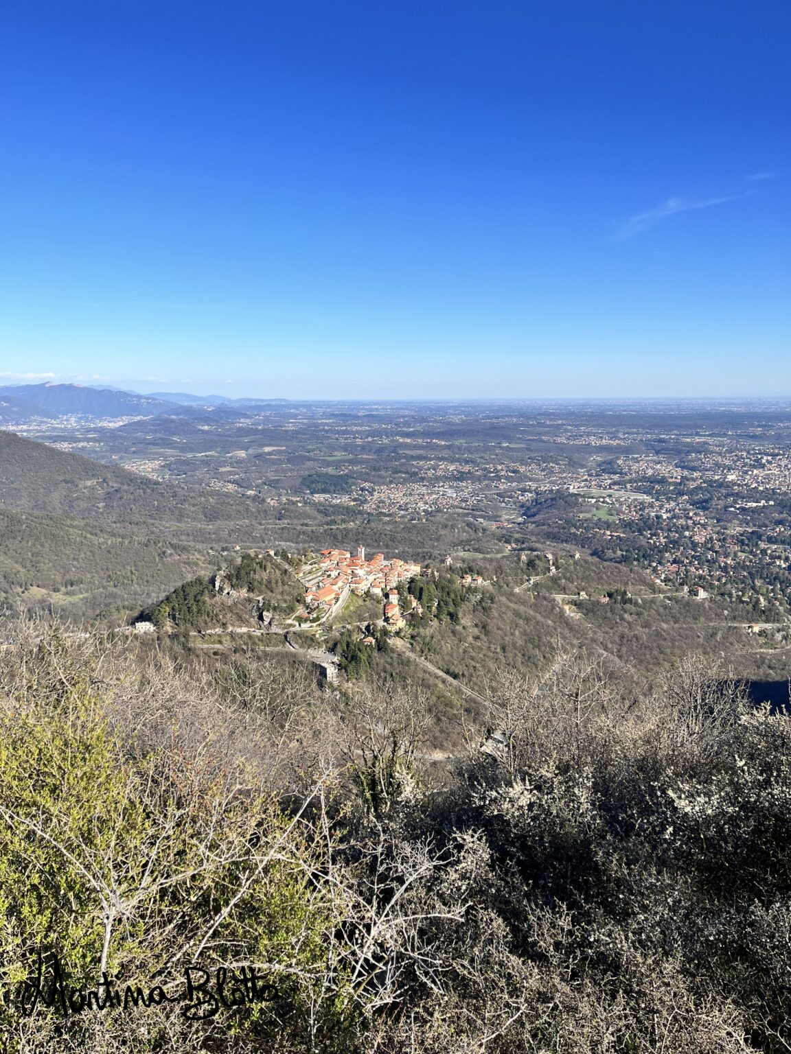 Sacro Monte visto dall'alto