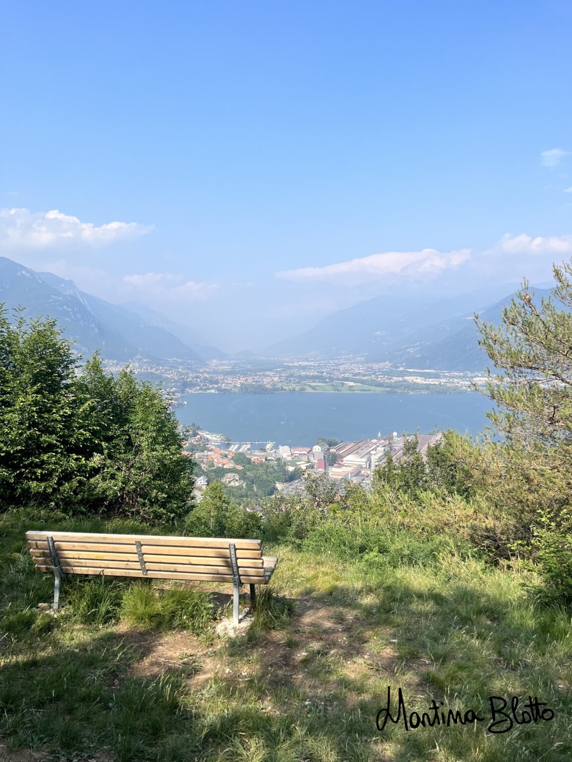 Area pic-nic con vista su Lovere