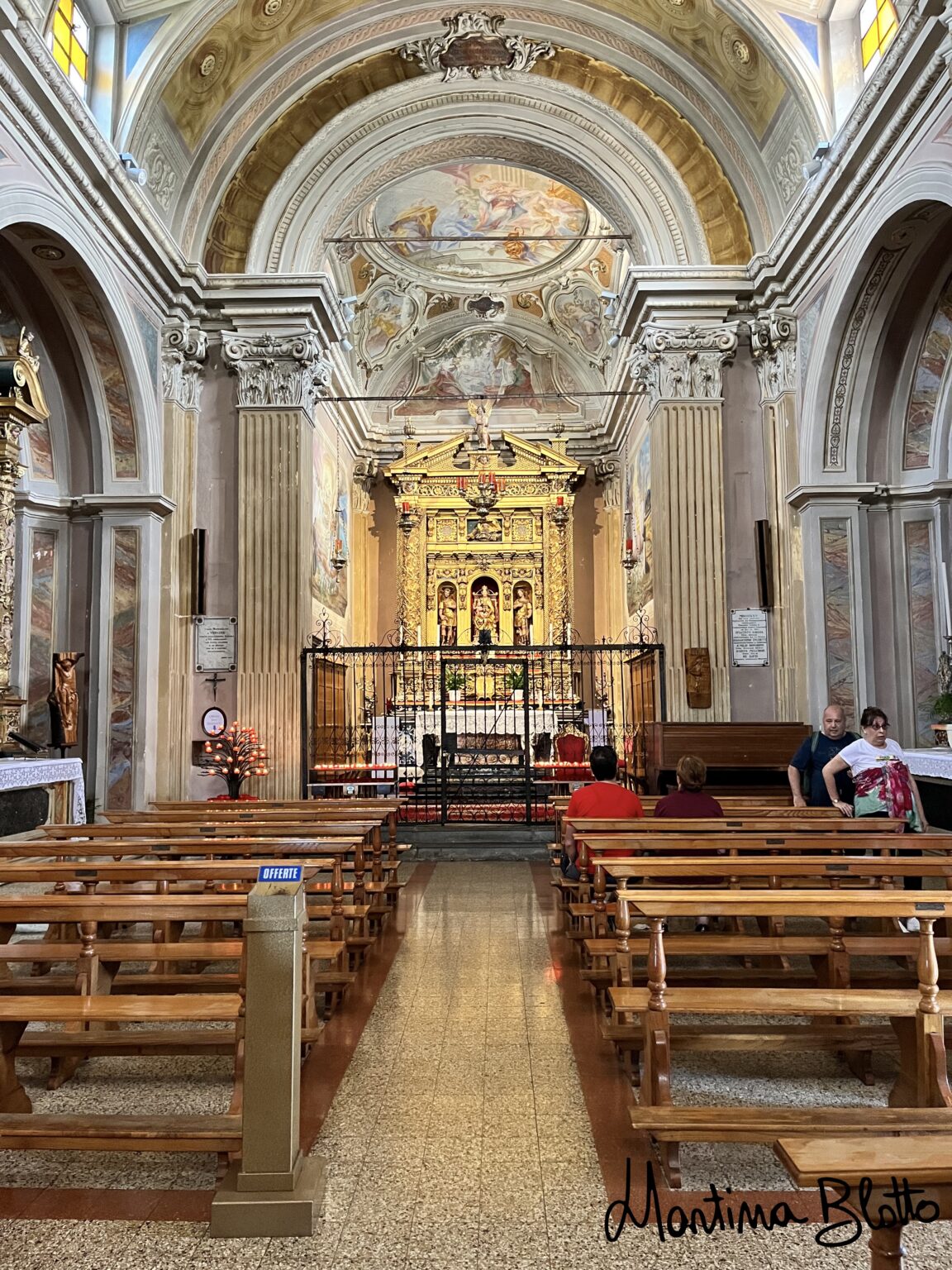 Interno della chiesa