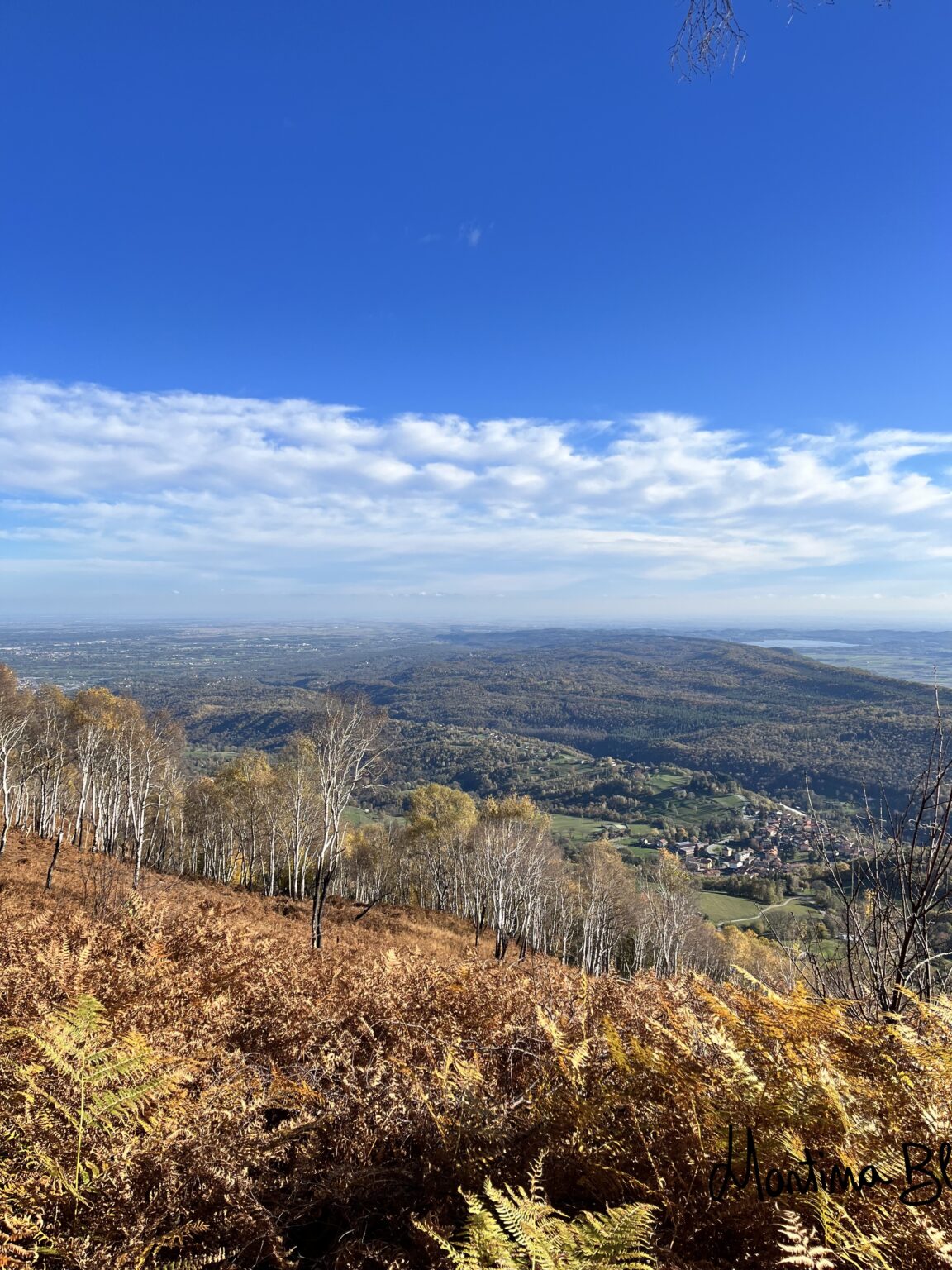 Panorama verso sud