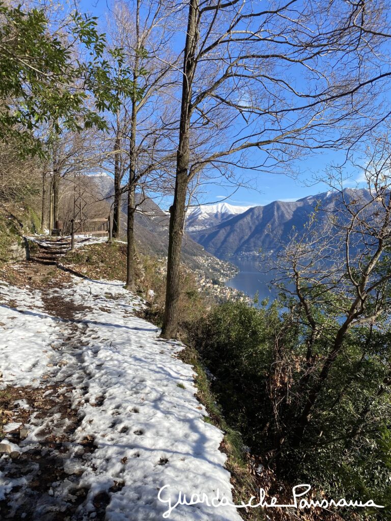 Panorama sul lago