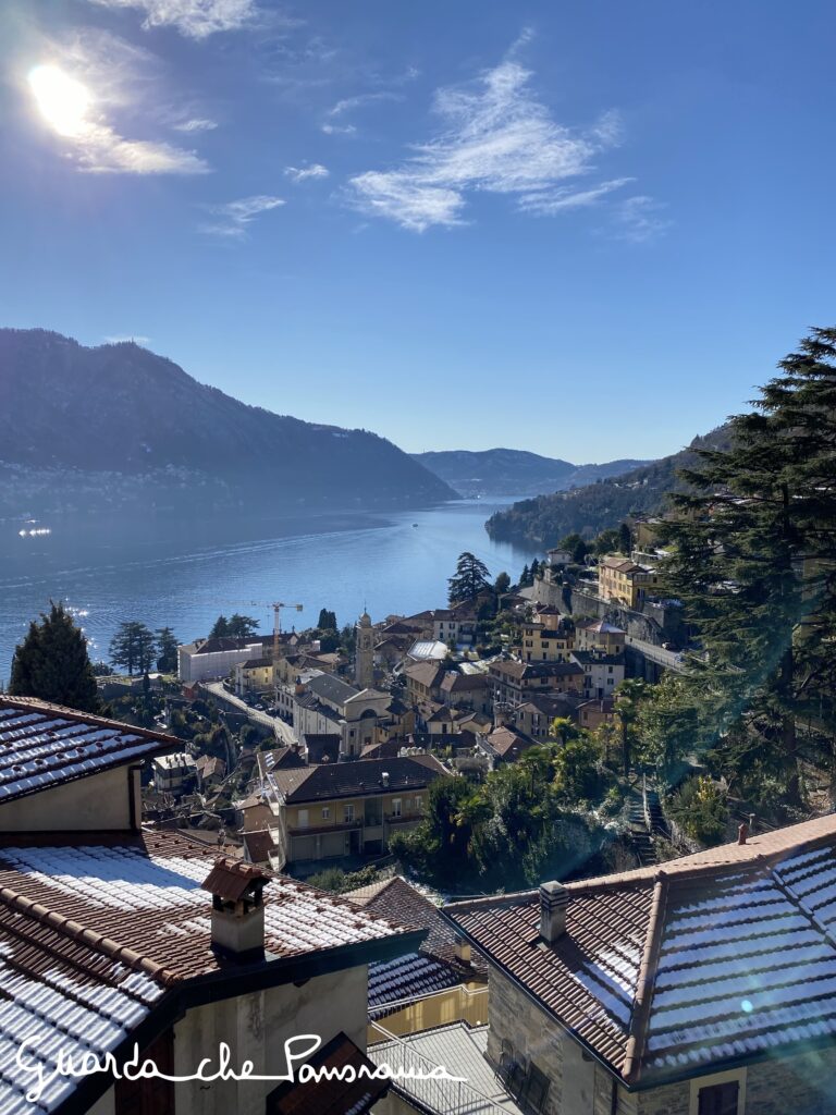 Panorama su Moltrasio