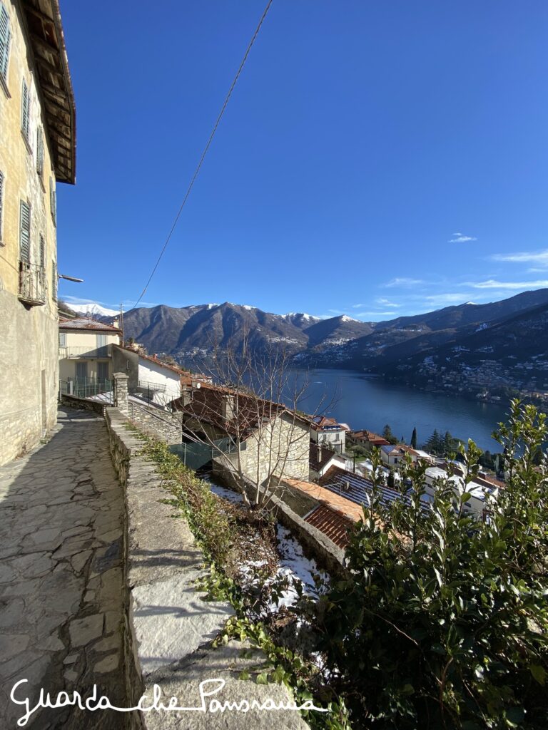 Panorama su Moltrasio