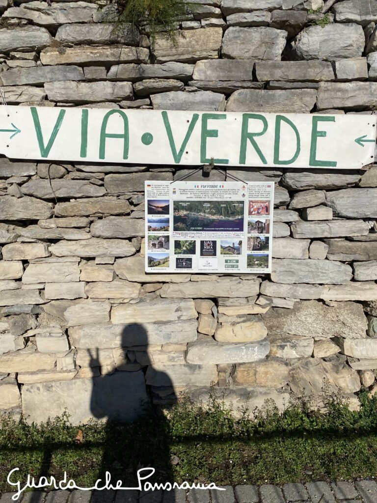 Inizio Via Verde