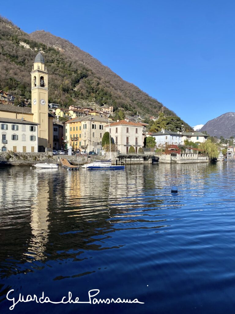 Vista su Laglio