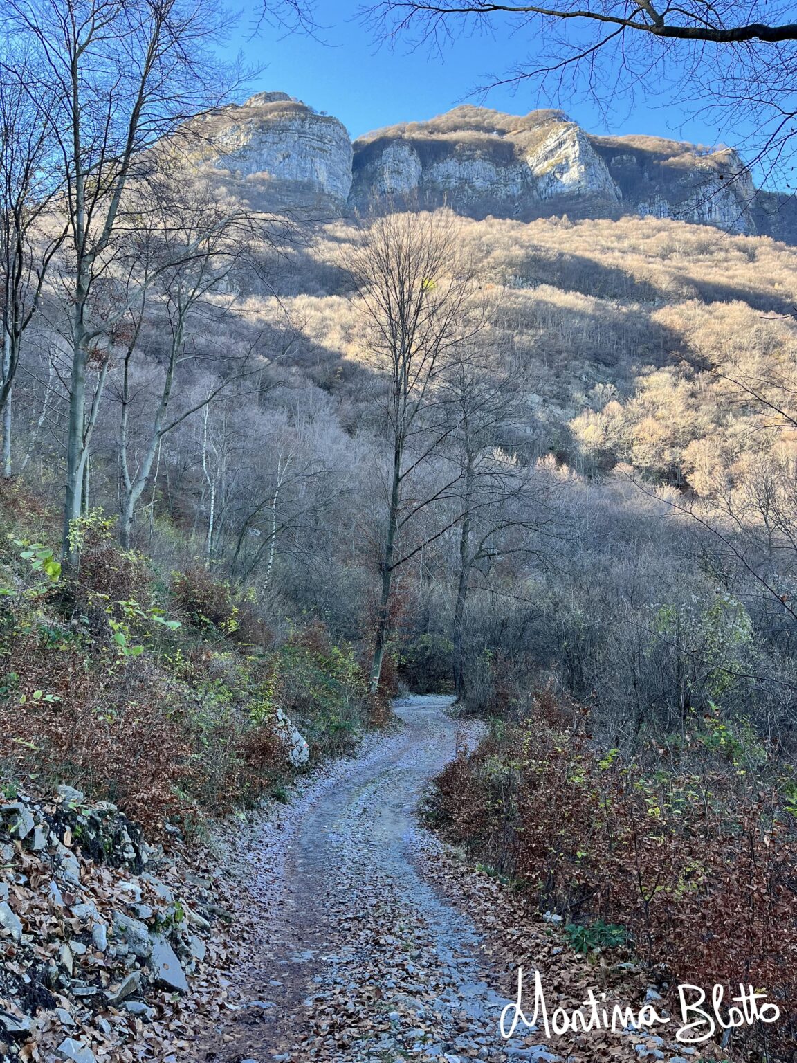 Strada verso località Croce/Paullo