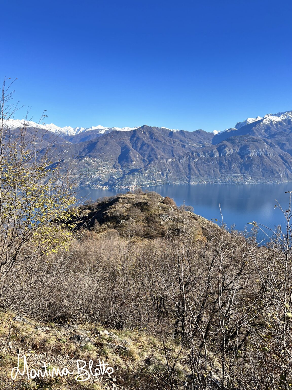 Vista su parte frontale del Sasso