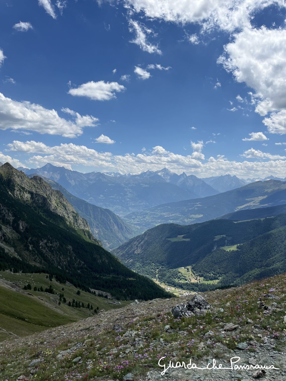 Panorama verso Ollomont