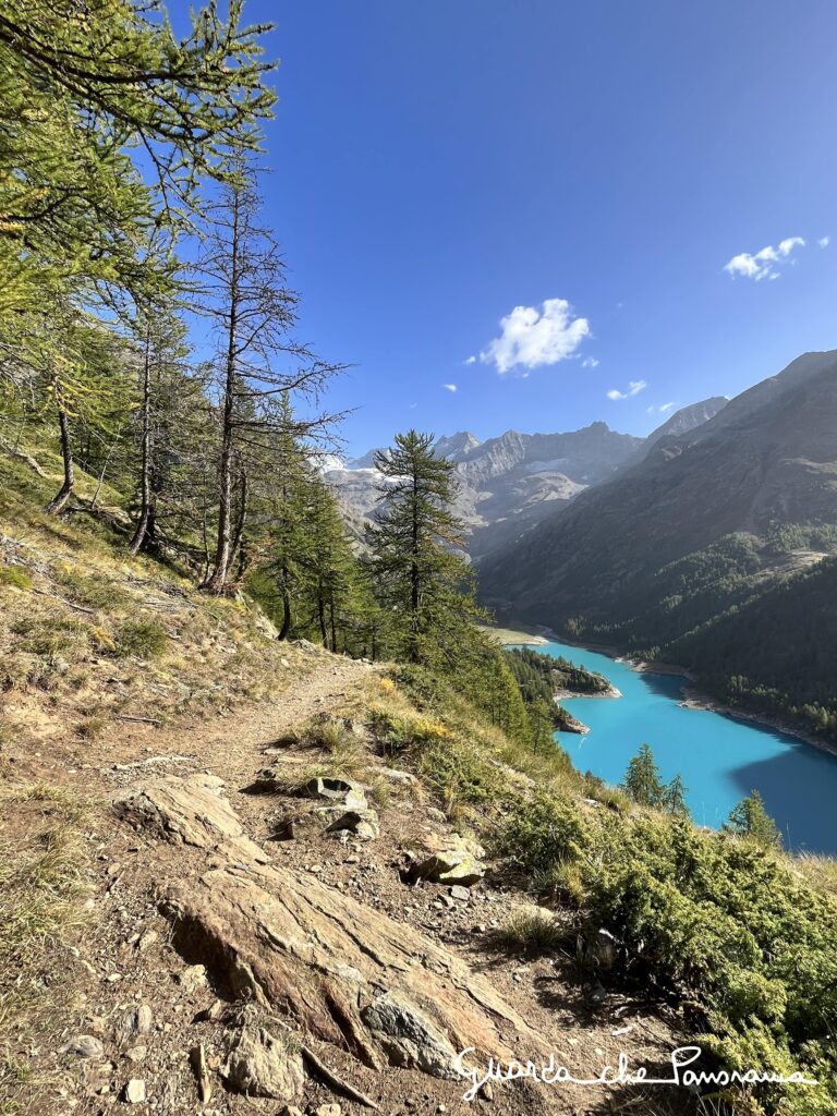 Vista sul lago