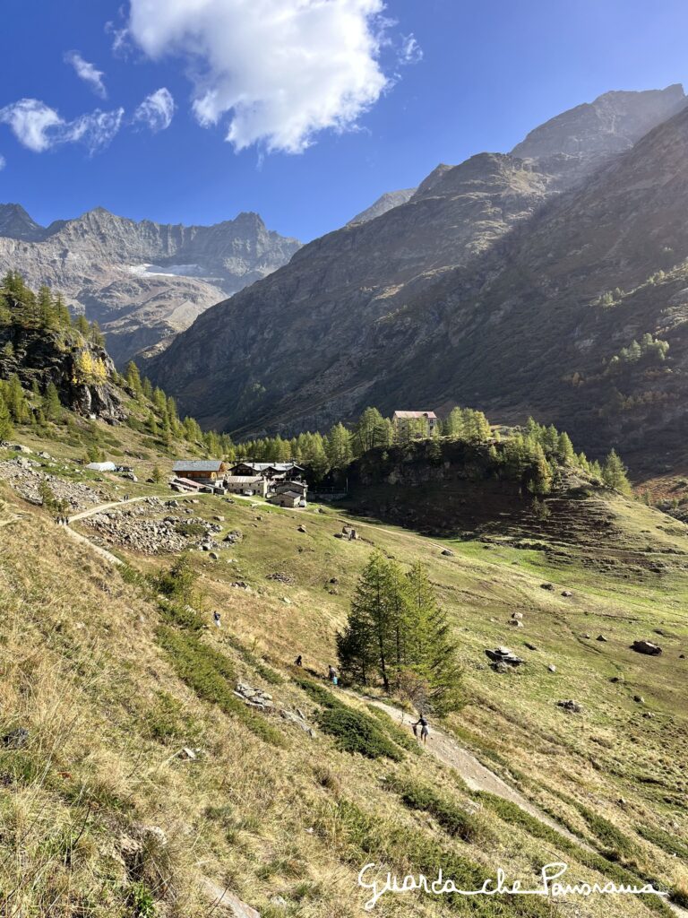 Vista sul rifugio