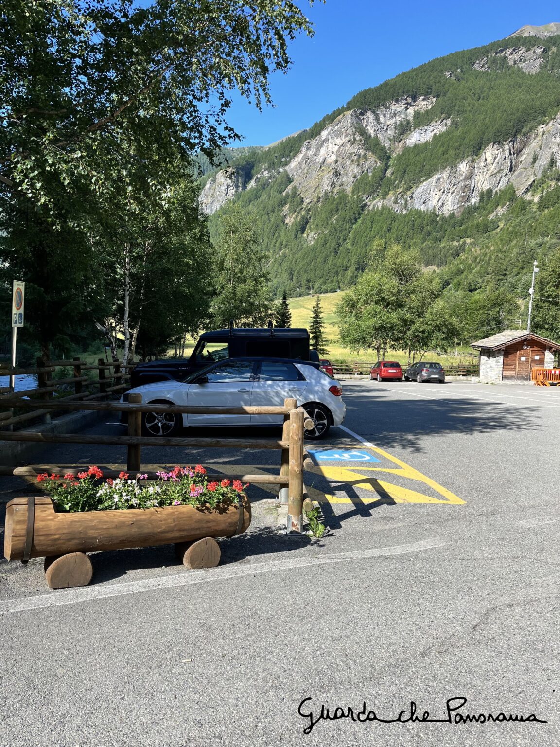 Prcheggio di Glacier