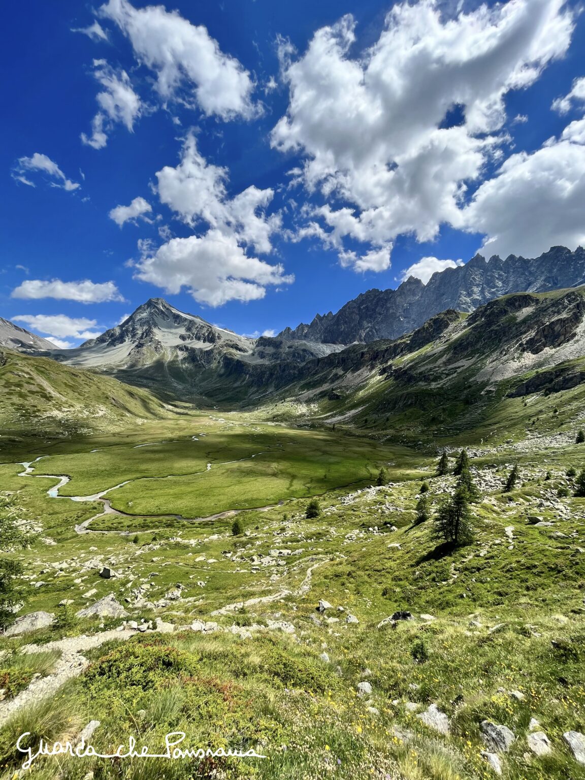 Panorama sul Plan du Breuil