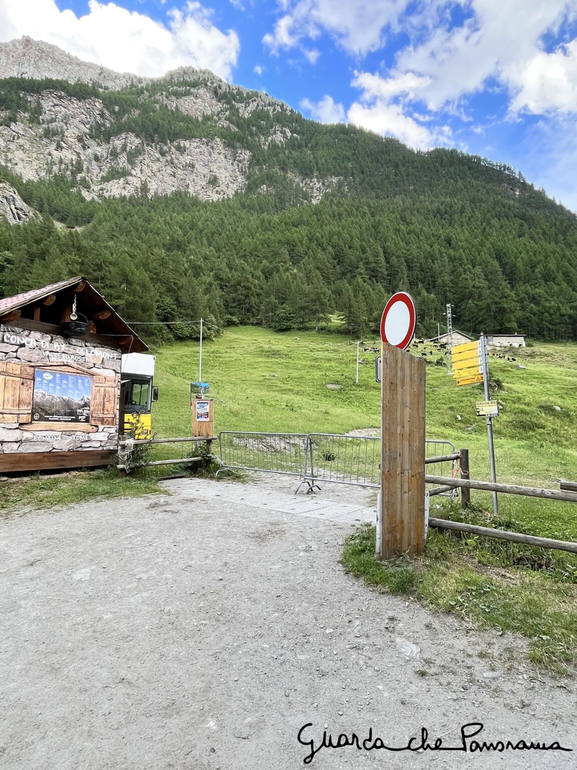 Inizio sentiero