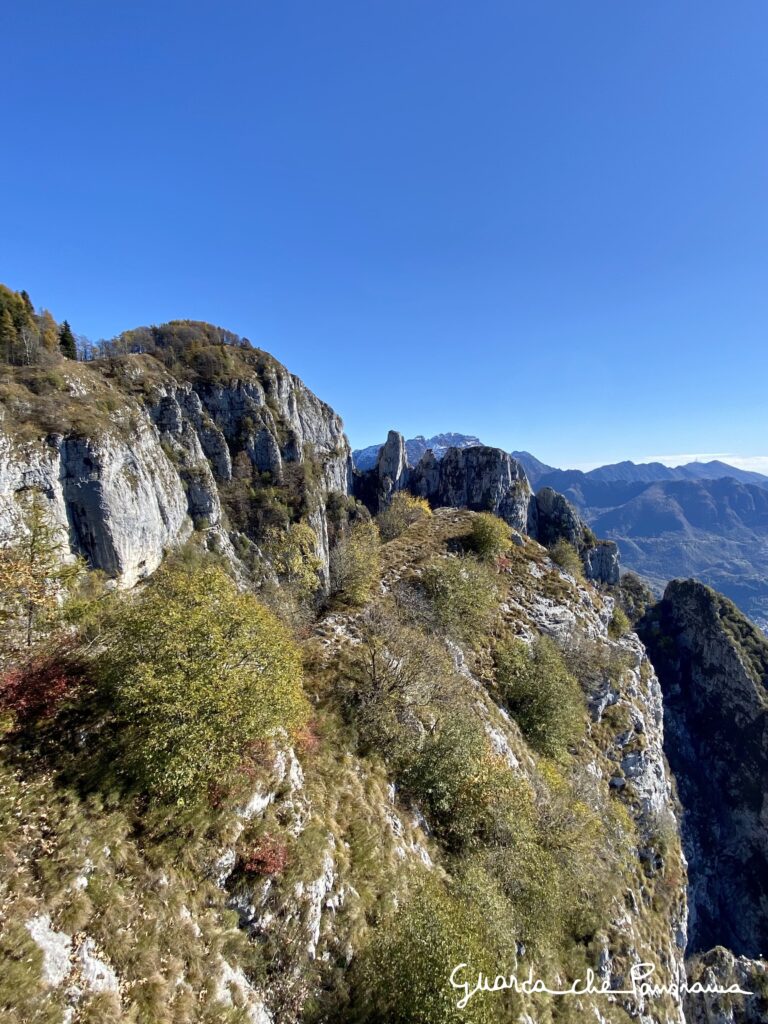 Verso est: monte Coltignone
