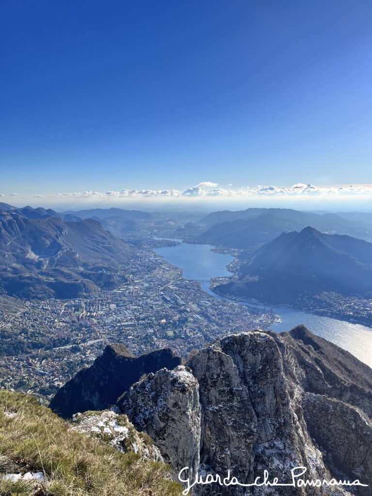 Vista su Lecco