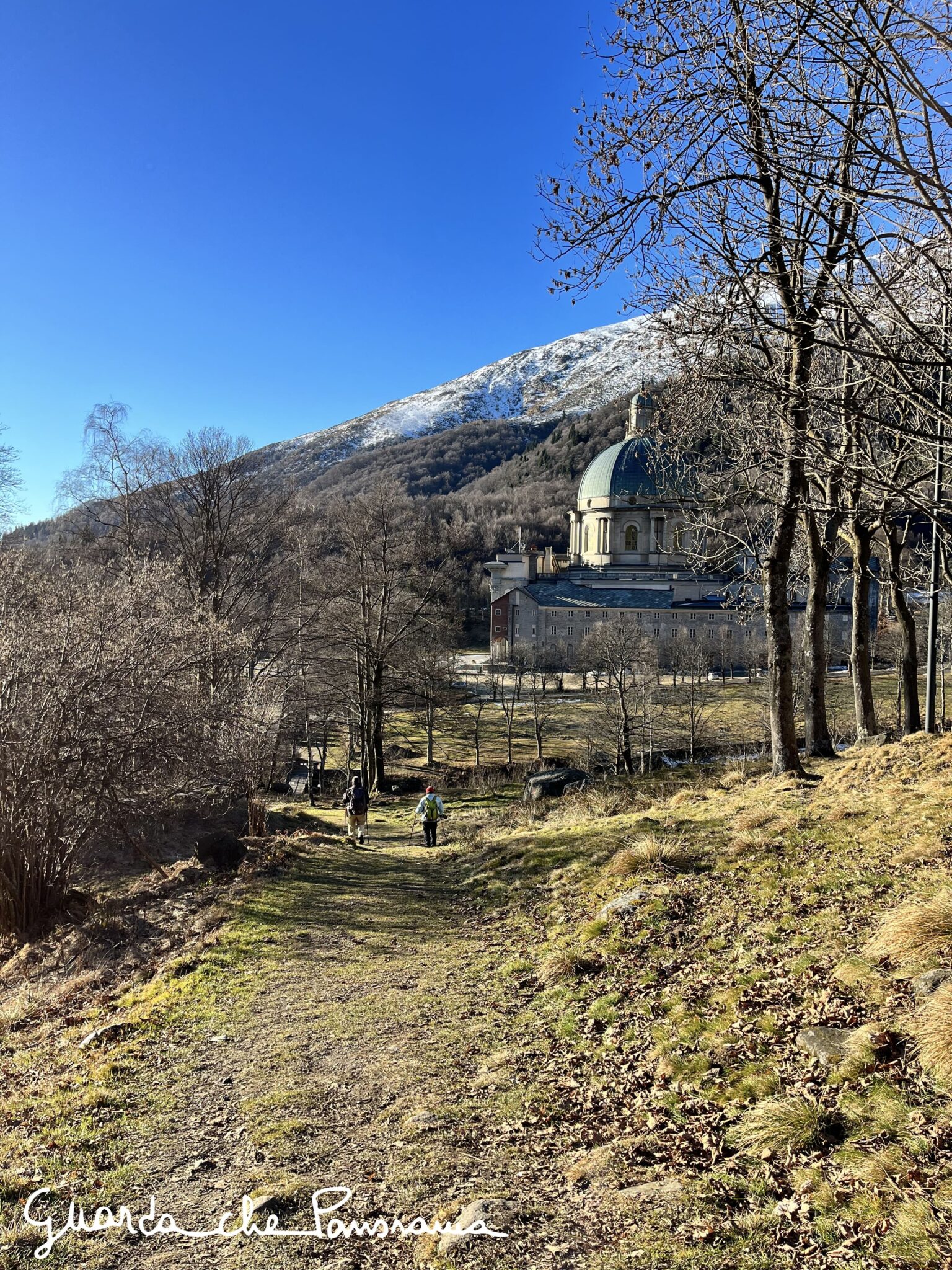 Discesa verso Passeggiata dei Preti