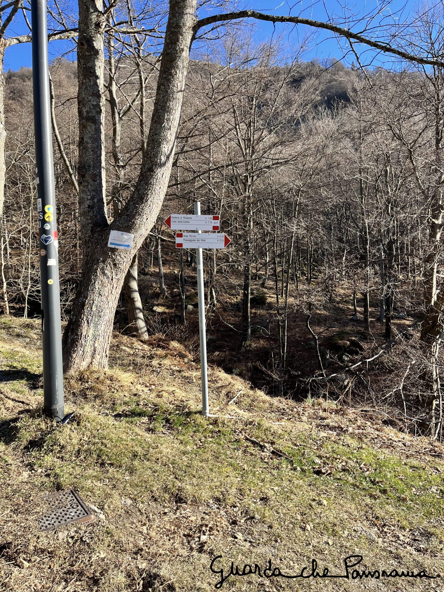 Indicazioni sentieri