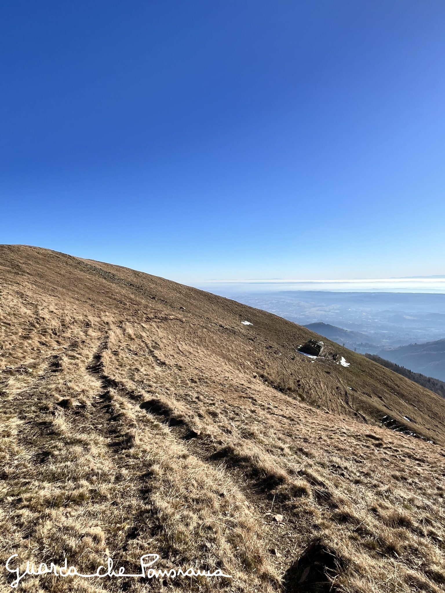 Traccia sentiero verso Alpone