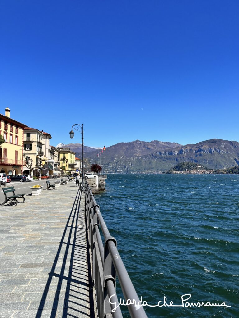 Tratto di lungolago a Tremezzina