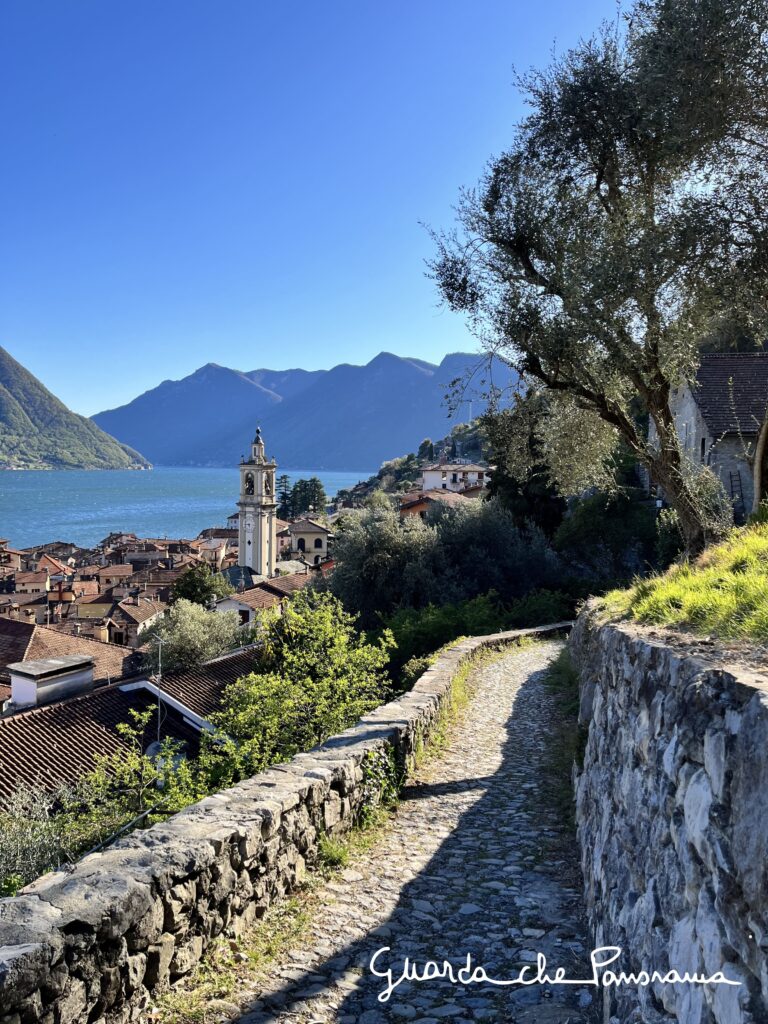 Vista su Sala Comacina al ritorno